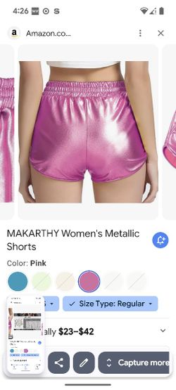 Metallic Shorts