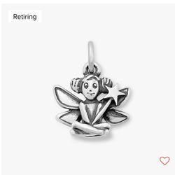 James avery ReTIRED silver 3D Make Believe Fairy Charm
