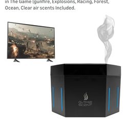 Ps5 Ps4 PC Movies GameScent Automated Gaming Scent Atomizer, Automatically Releases scents associated with Events in The Game (gunfire, Explosions, Ra