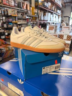 Adidas Samba OG Women’s White/Blue Size 9 Brand New in Box