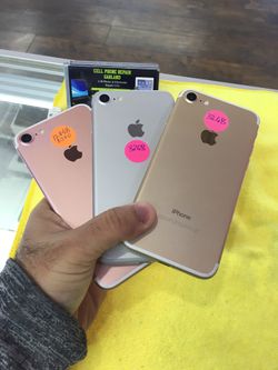 iPhone 7 Unlocked, Excellent Condition, Free Tempered Glass