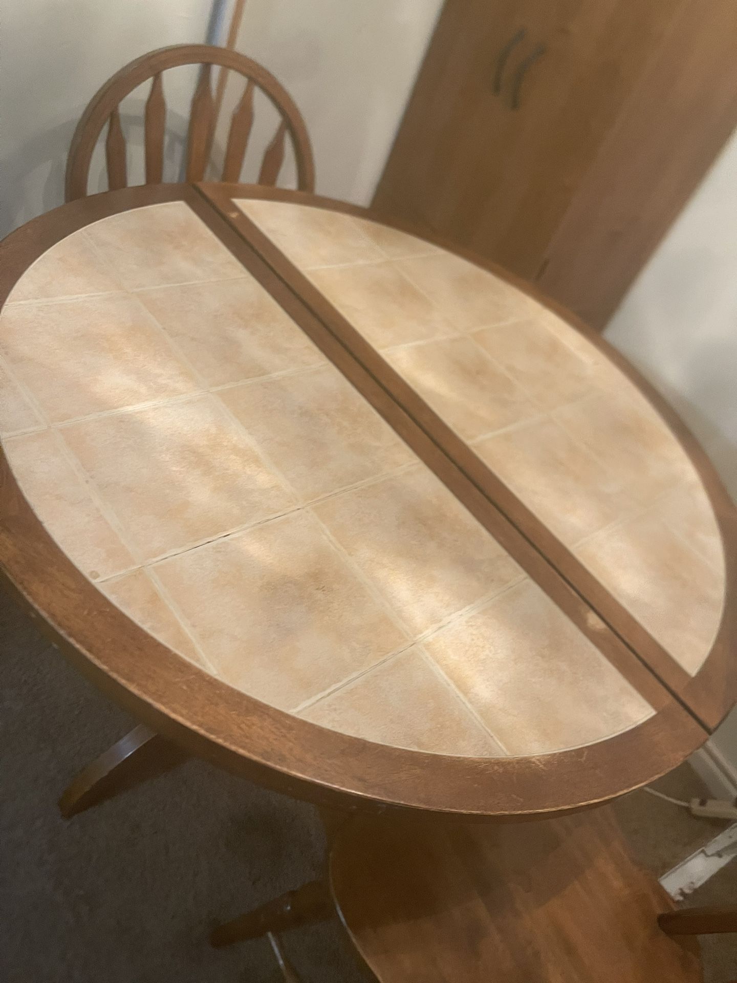 Antique Dining Folding Table