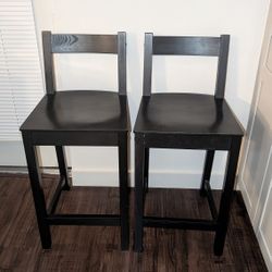 Pair Of Counter Height Chairs