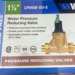 1-1/4 Water Regulator