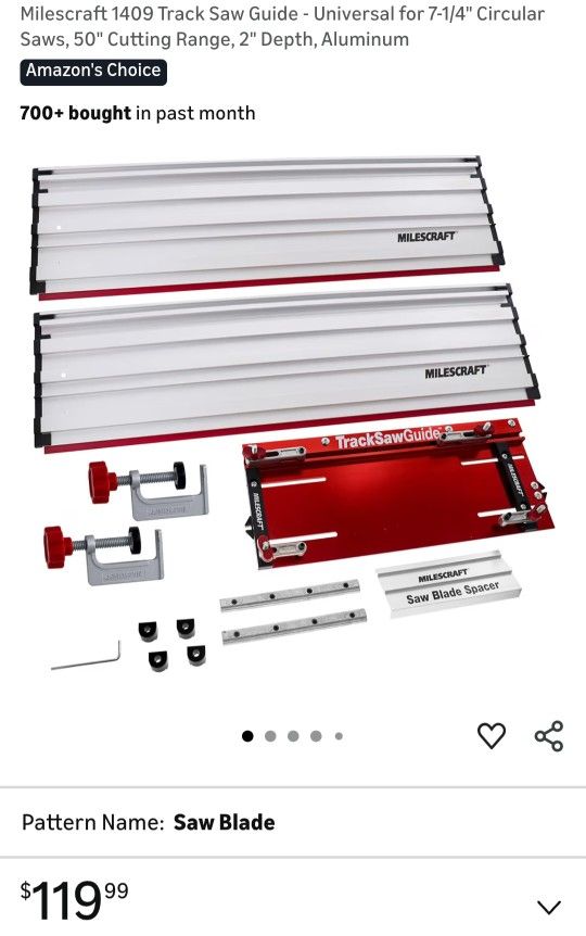 Milescraft 1409 Universal Track Saw Guide