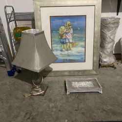 gray decor picture 10 small lamp 5 tray for bathroom or bedroom 5 