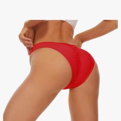 Red Bikini Bottoms 