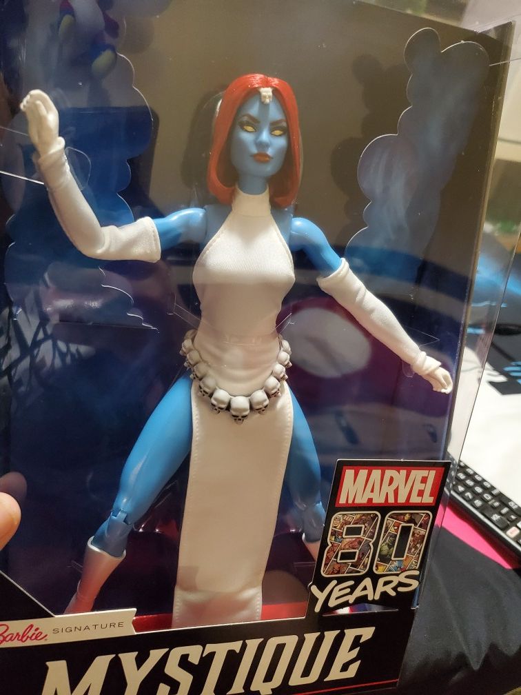 Marvel mystique Barbie Collectors