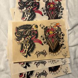 Tattoo Flash Prints And Original