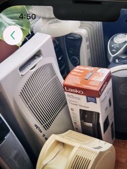 $19 and up each excellent fan/heater