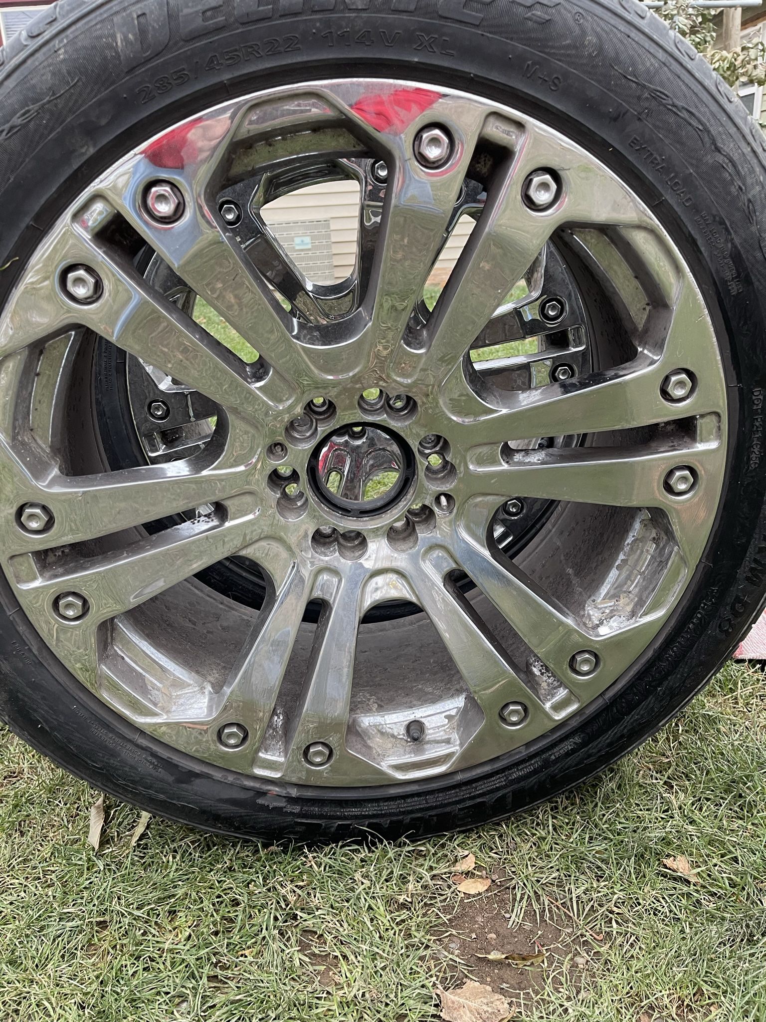 22" Wheels Monster Chrome