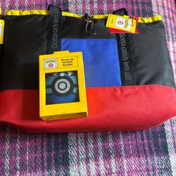 POKEMON TARGET 6/7 DROP TOTE BAG & SPEAKER BALL