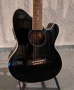 AVAILABLE Black Ibanez Talman Hybrid Guitar - Read the details BEFORE you message me, please
