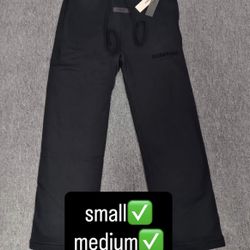 essential sweatpants all sizes and colors 