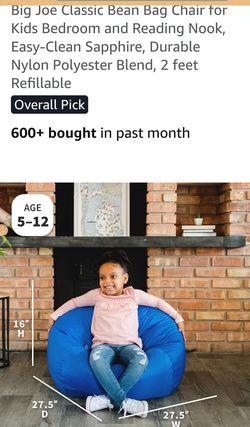 Kids bean bag chair