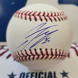 Gleyber Torres signed baseball 