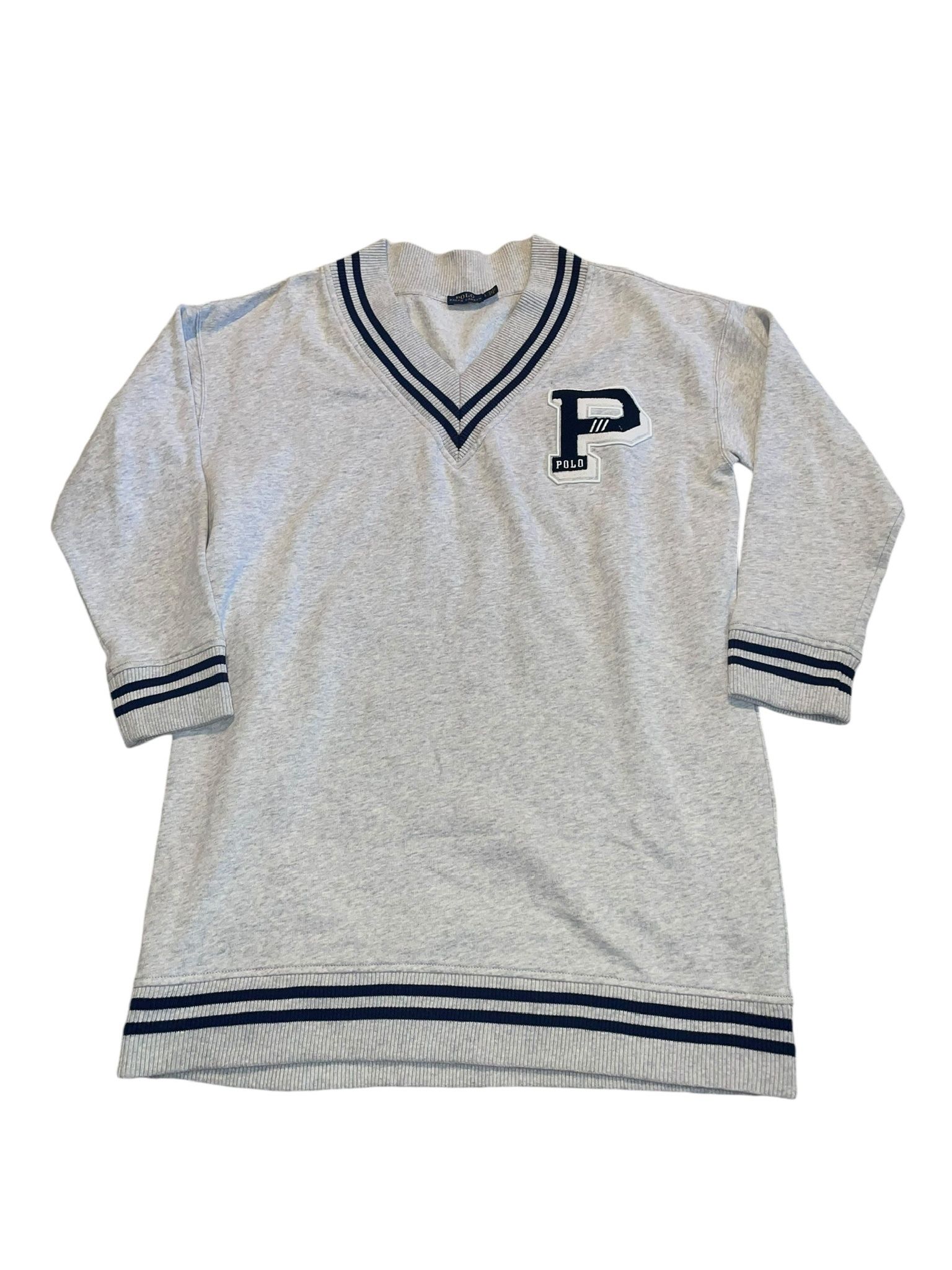 Polo Ralph Lauren Women L Grey Sweater