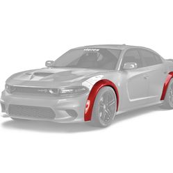 Vicrez Demon Wide Body Fender Flares vz102126 | Dodge Charger 2015-2023