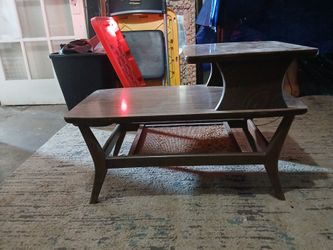 Wooden side table