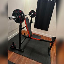 Inspire Adjustable Weight Bench with Plates, Good Condition – Ipswich, MA