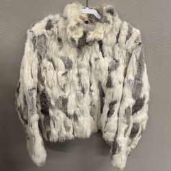 Leather Limited Women’s Fur Jacket Size L