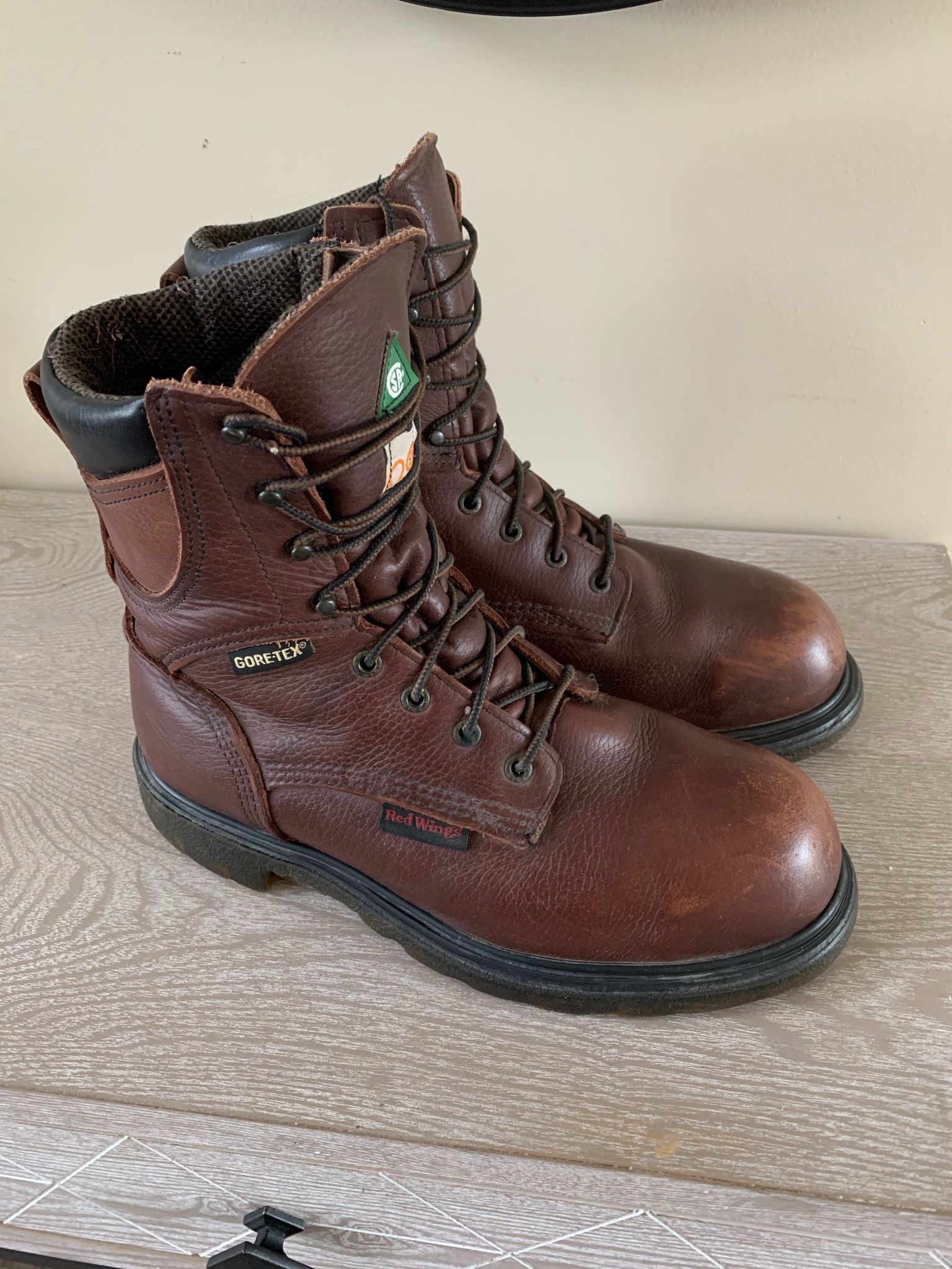 Red Wing 2412 Steel Tow Work Boots