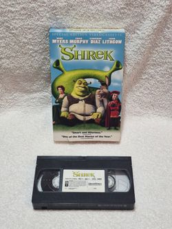 Shrek (VHS, 2001) Big Box Special Edition - Tested - Pre-owned - Tested Working