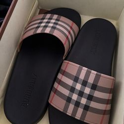 burberry slides