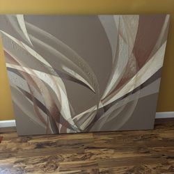 Contemporary canvas painting
