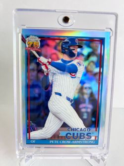 2026 Topps Chrome Pete Crow-Armstrong 1991 Insert Refractor #91CB-14 Cubs