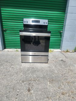 G/E Stainless Steel Glass Stove