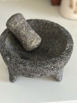 Heavy Mortar and Pestle for guacamole/salsa