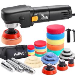 AUTIWOZ Mini Buffer Polisher, Car Polisher Waxer