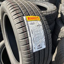 4 new 215/55/17 Pirelli tires installed and balanced