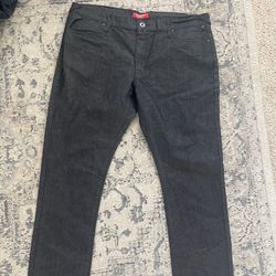 Mens Guess Jeans Denim (38X34) Black Like New 