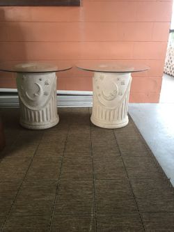 Ceramic glass coffee tables