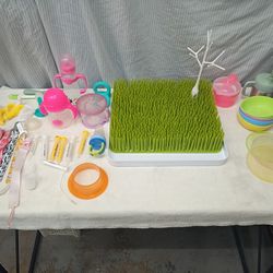 Misc. Baby Toddler Essentials W/ Boon Grass Drying Rack & Tree