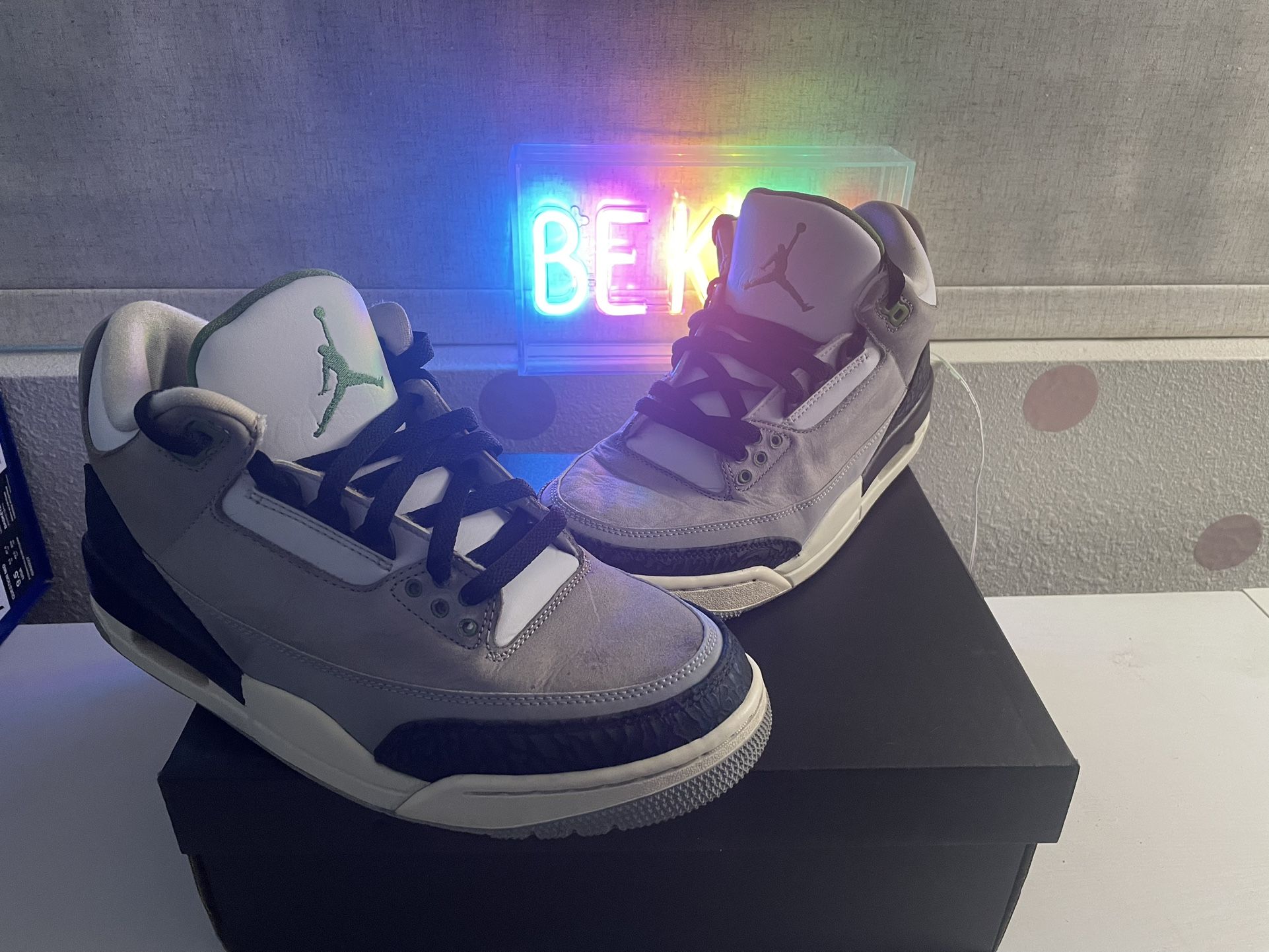⸻ 🔥 Air Jordan 3 Retro “Chlorophyll” | Size 10 🔥