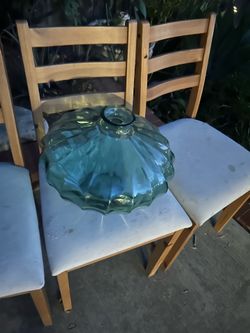 Large blue Vase