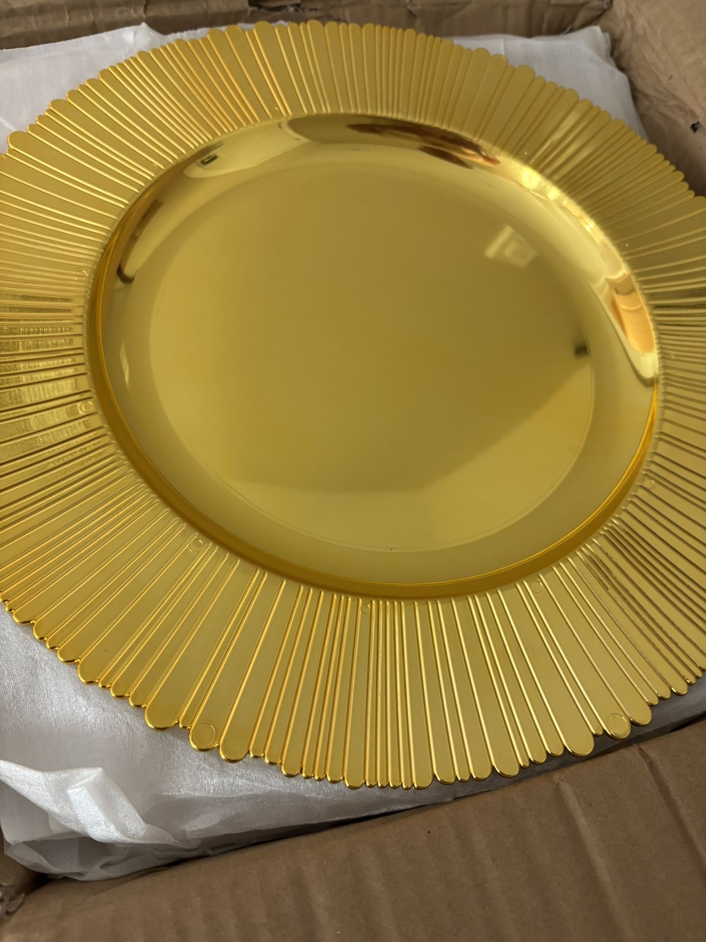 Gold Charger Plates