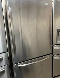 Kenmore Bottom Freezer Stainless Refrigerator Fridge
