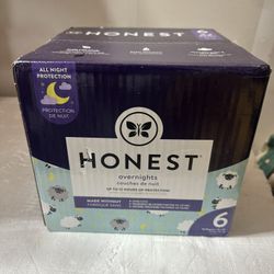 Honest Diapers  Size 6 (Nighttime)