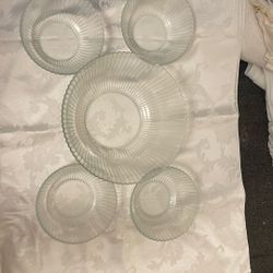 Vintage Pyrex Mixing Bowl Set 