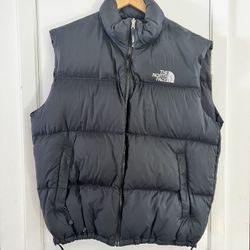 XXL North Face Black Puffy Down Vest