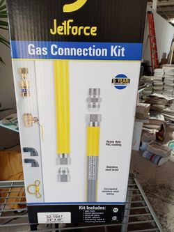 Jet force gas connection kit.