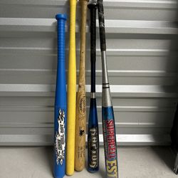 Wiffle Ball Baseball Softball Bats Lot