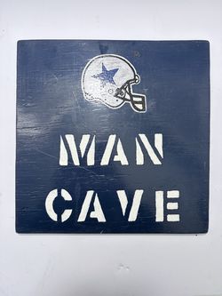 Cowboys man cave sign