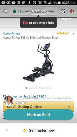 Brand new elliptical