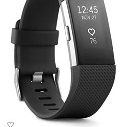 Fitbit Charge 2  Black Large