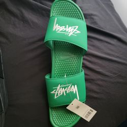 Nike Stussy Slides Sz14